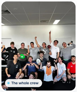 Members celebrating at an MTM event