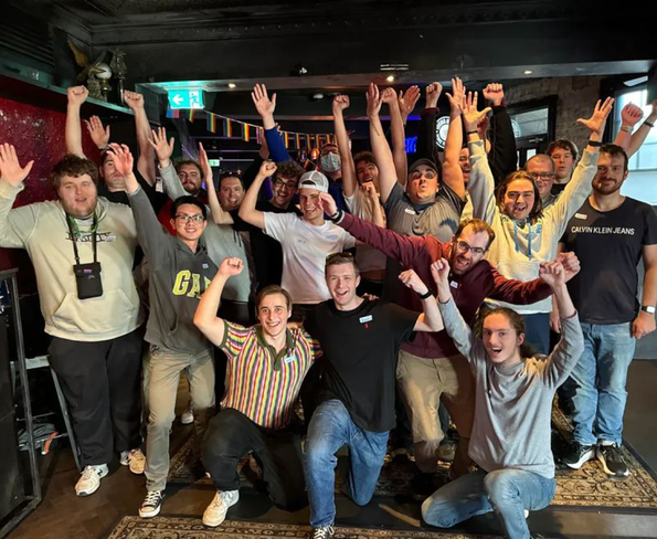 Mates That Matter members at an event